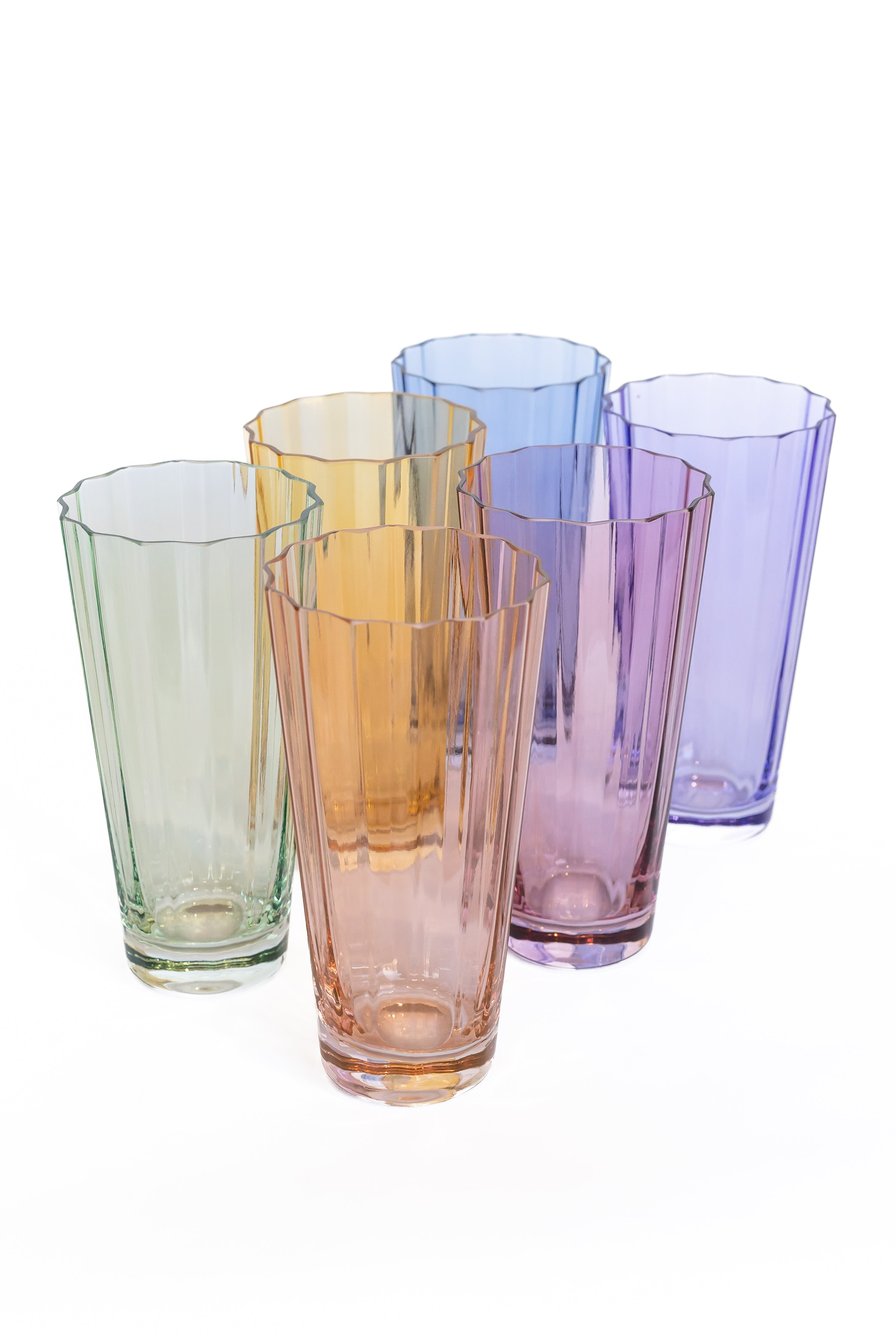 Estelle Colored Sunday High Balls - Set of 6