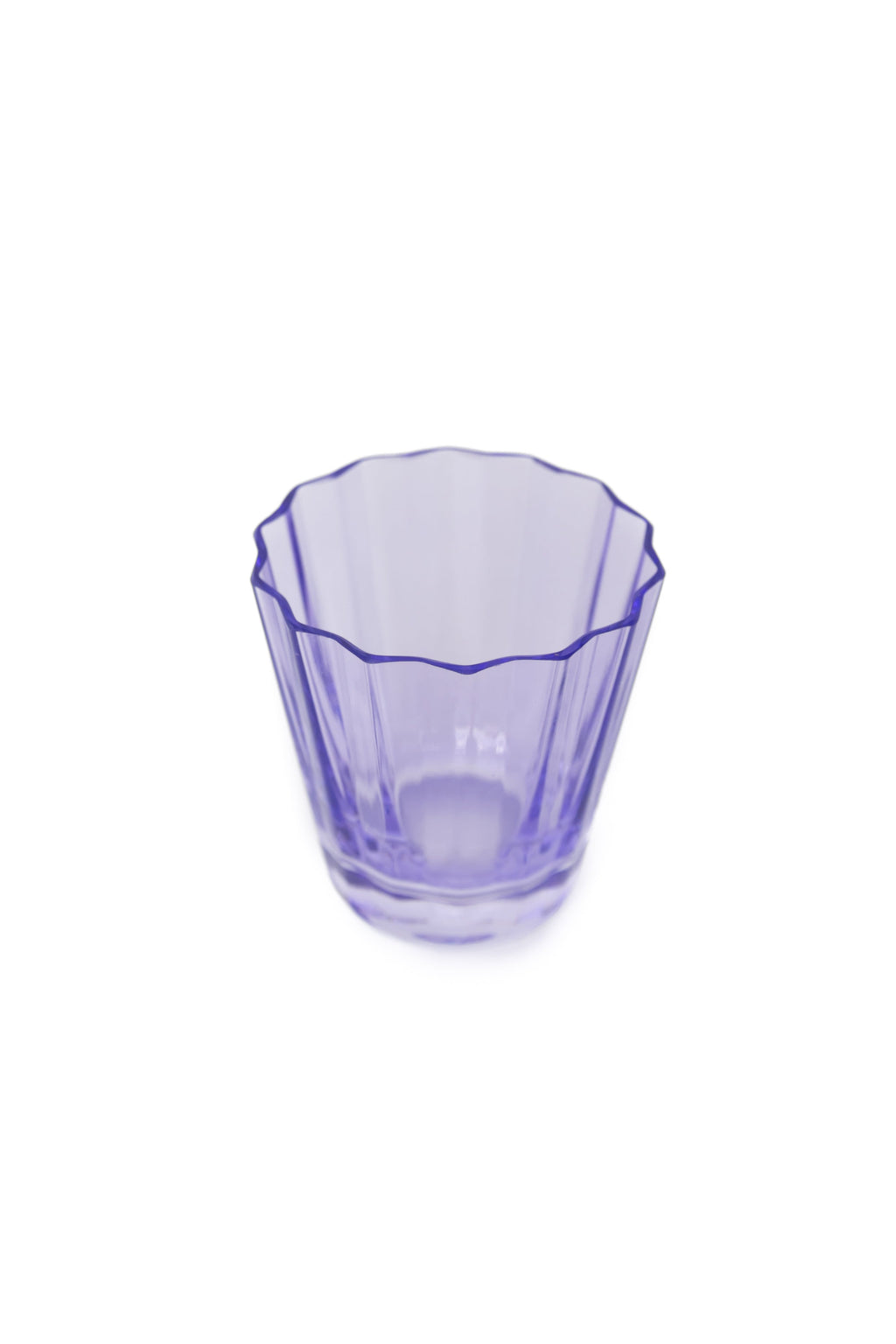 Estelle Colored Sunday Low Balls, Set of 2 in Lavender