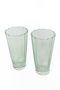 Estelle Colored Sunday High Balls, Set of 2 in Mint Green