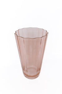 Estelle Colored Sunday Vase in Blush Pink