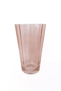 Estelle Colored Sunday Vase in Blush Pink