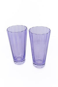 Estelle Colored Sunday High Balls, Set of 2 in Lavender