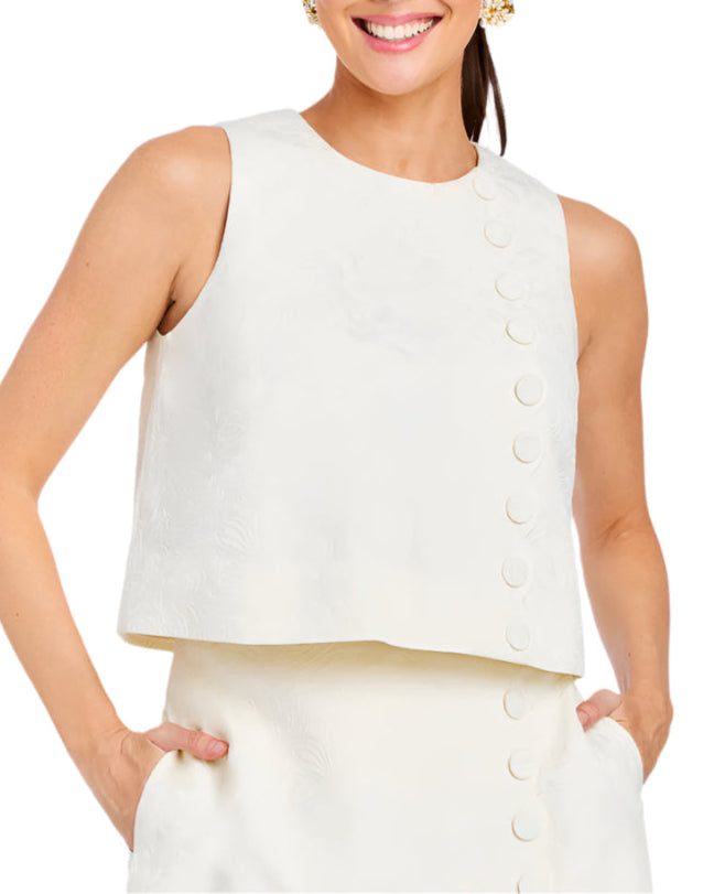 Etta Scallop Top