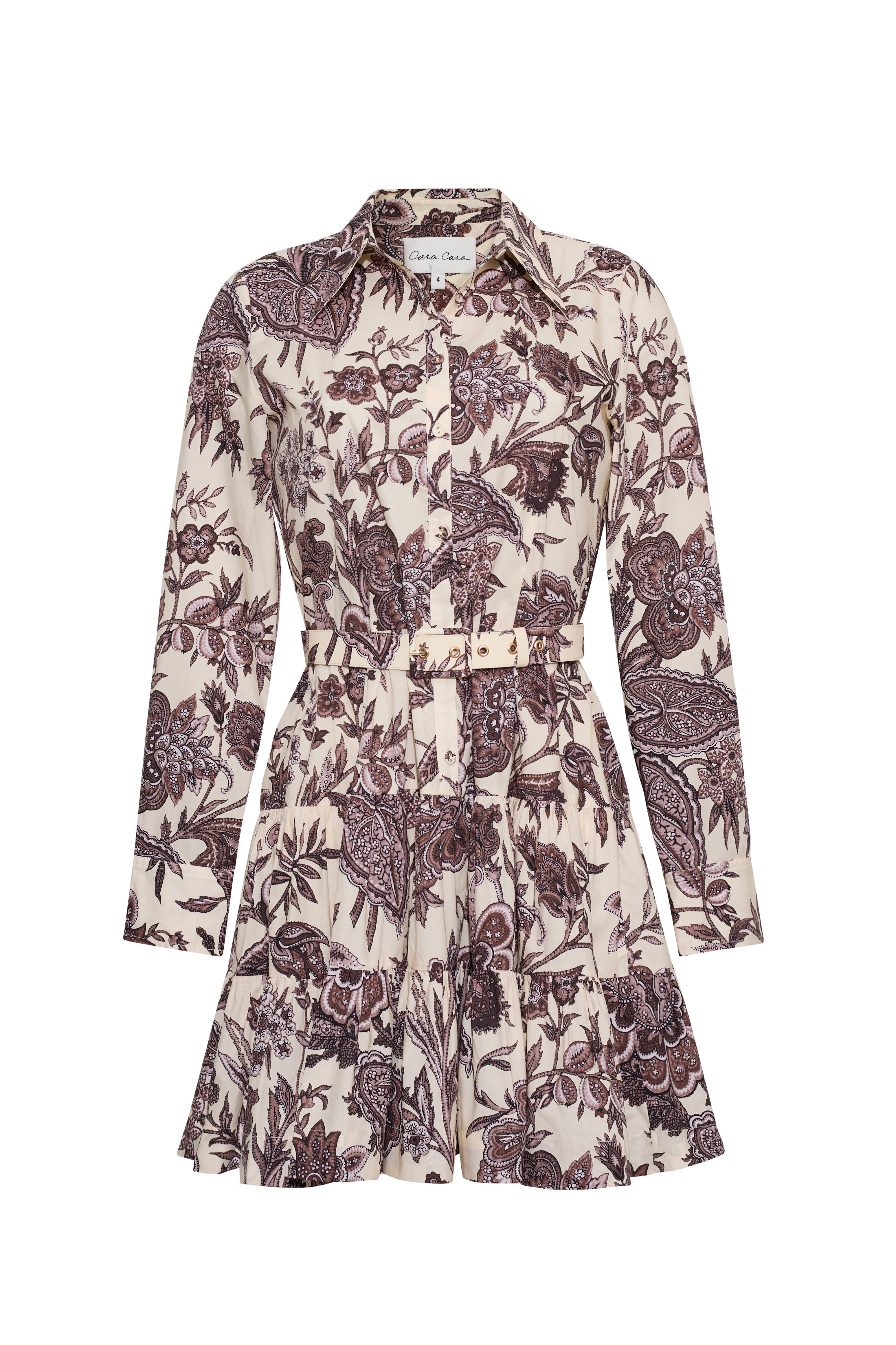 Eugenia Dress in Linden Bloom Ivory