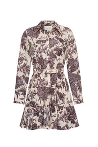 Eugenia Dress in Linden Bloom Ivory