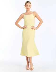 Eugenia Convertible Midi Dress in Floral Buttercream