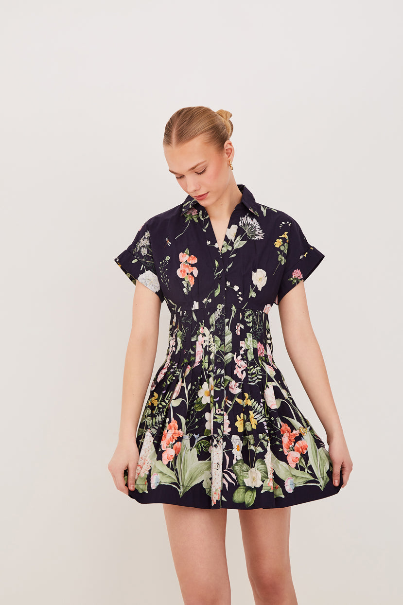 nash mini dress Nash Exclusive Mini Shirtdress in Cotton