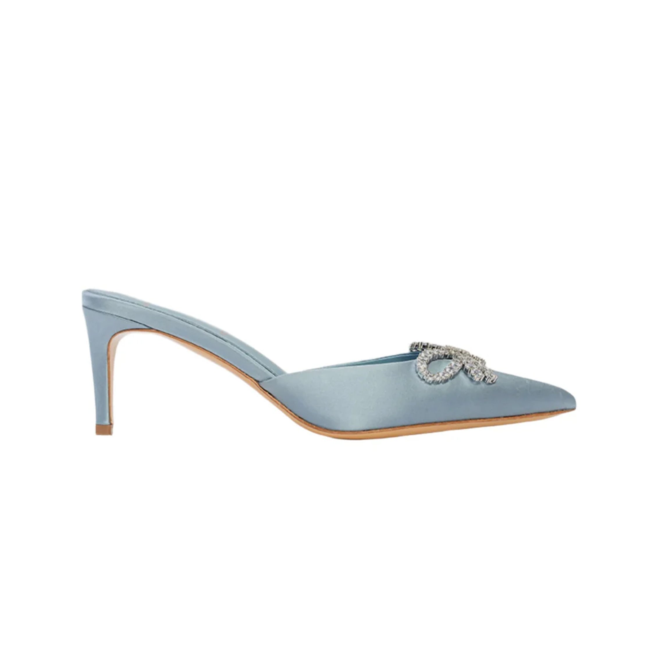 Extra 65 in Ashley Blue Satin