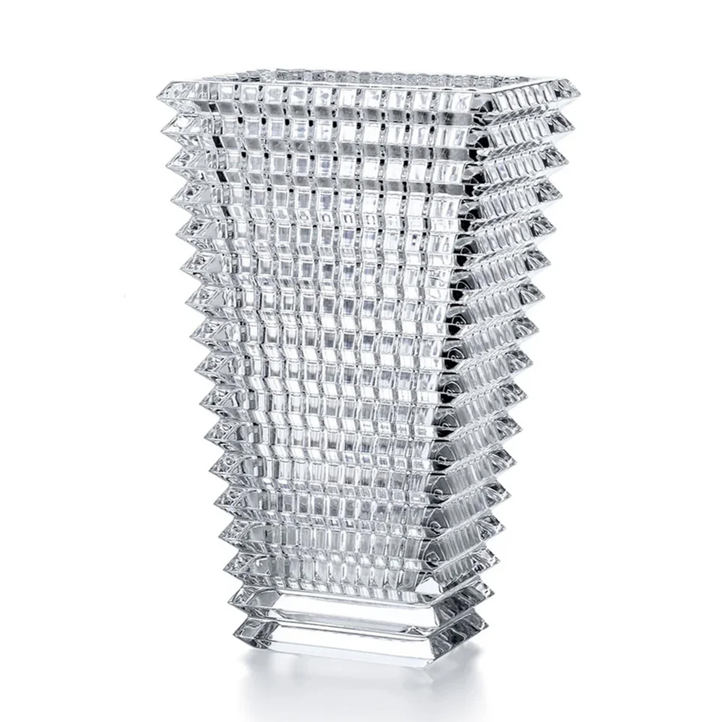 Eye Vase Large Rectangular Clear