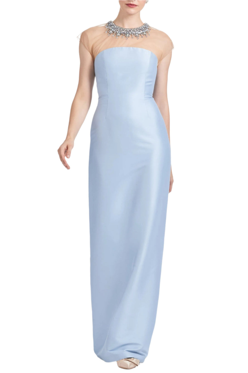 Irina Gown in Glacial Blue
