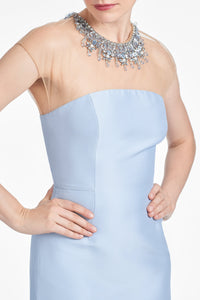 Irina Gown in Glacial Blue