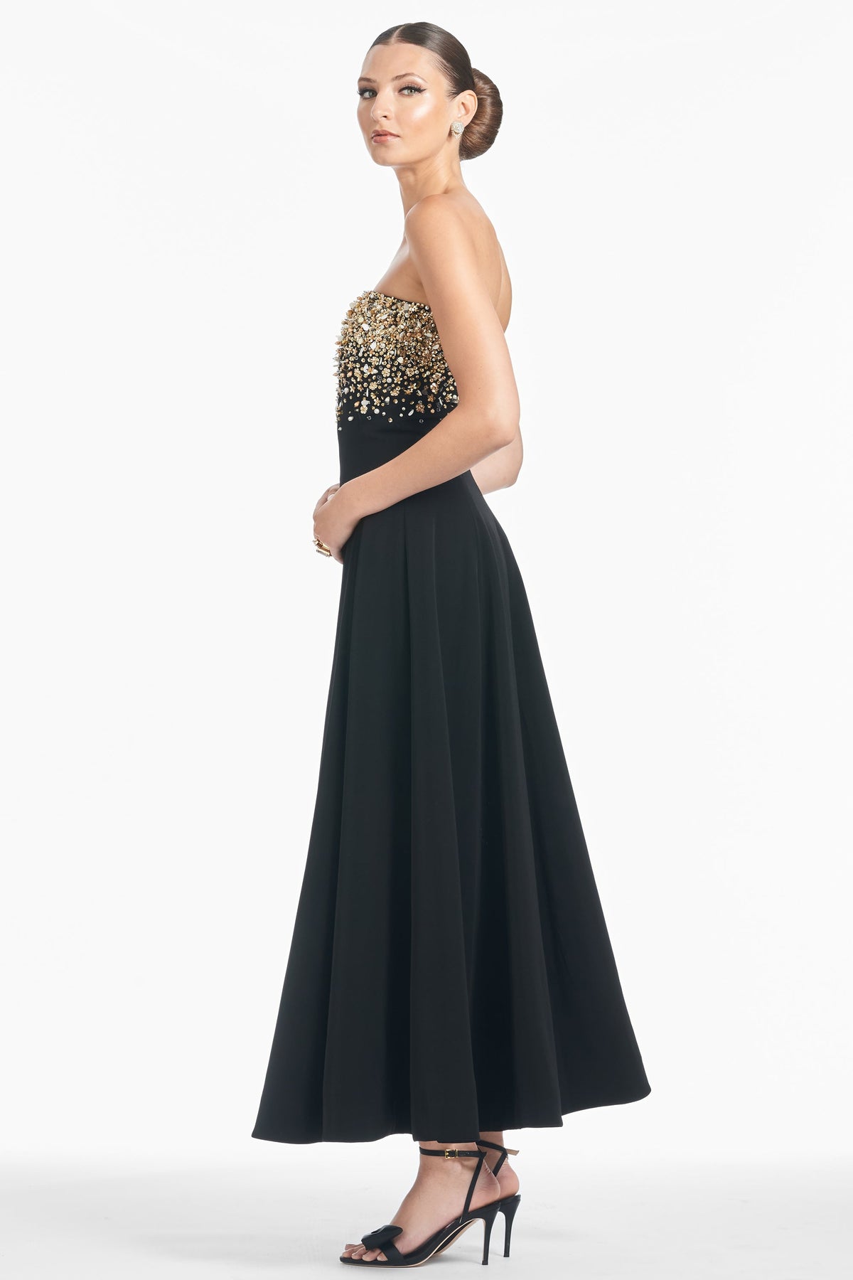 Bettany Gown in Black