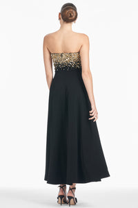 Bettany Gown in Black