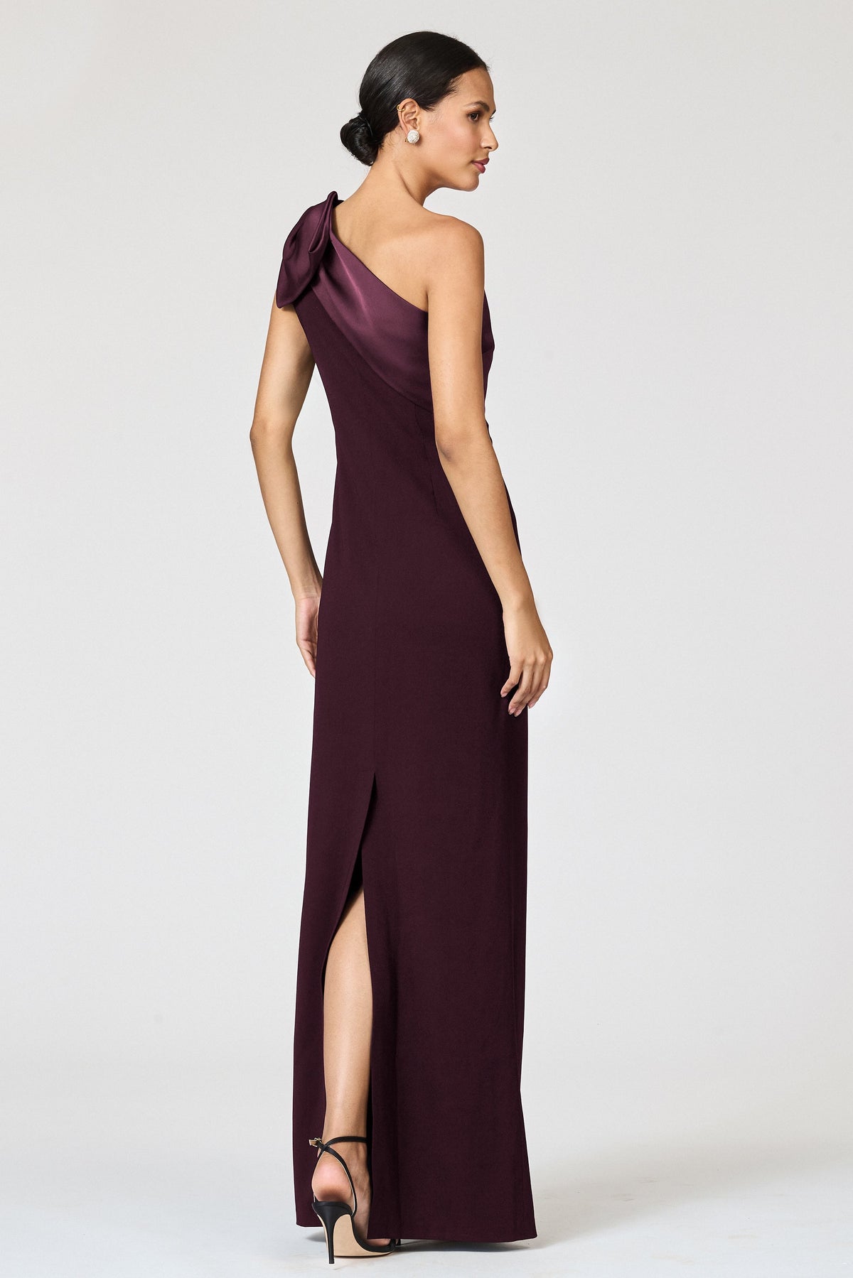 Estrella Gown in Malbec