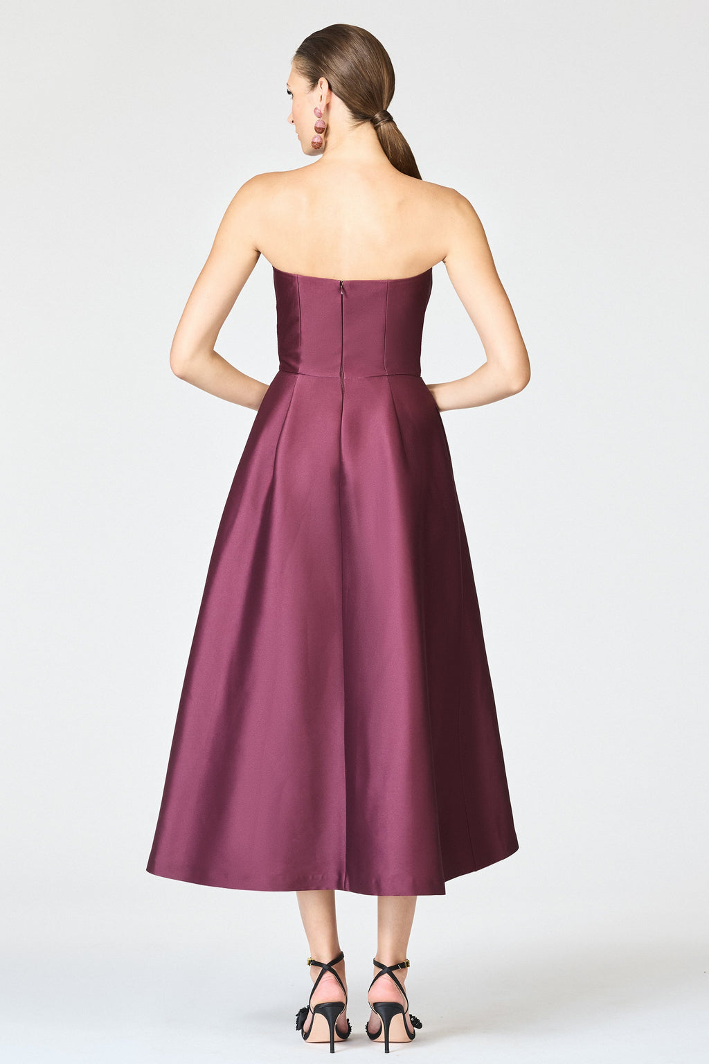 Shay Dress in Bordeaux Esperance