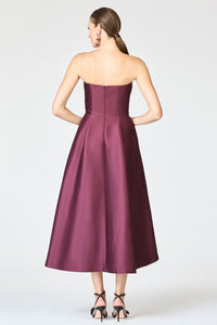 Shay Dress in Bordeaux Esperance