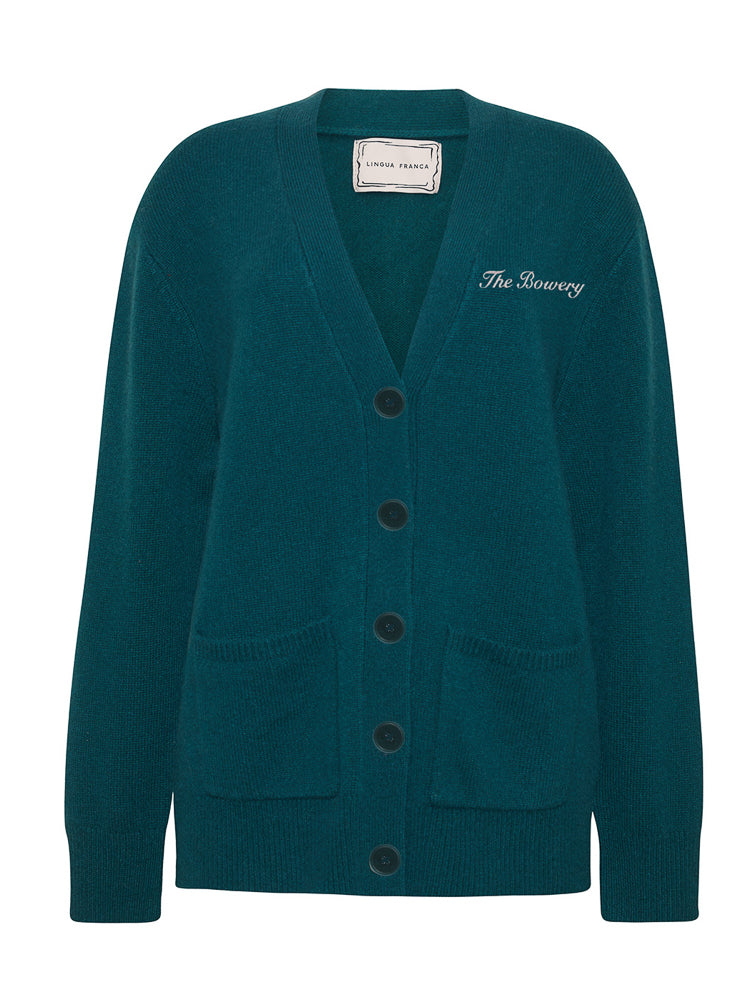 Bowery Oversized Cardigan RTW LINGUA FRANCA NYC Hunter XS
