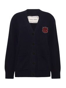 Bowery Oversized Patch Cardigan RTW LINGUA FRANCA NYC