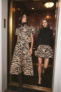 Paro Top in Zebra Blush