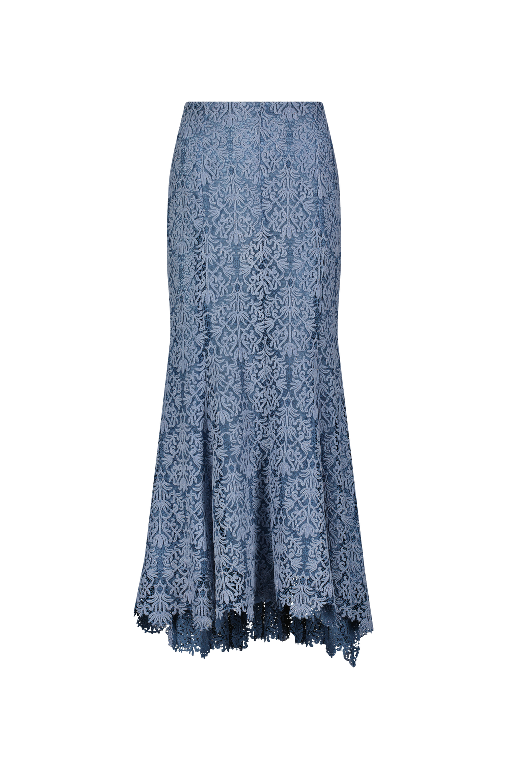 Chenille Lace Skirt in Oxford
