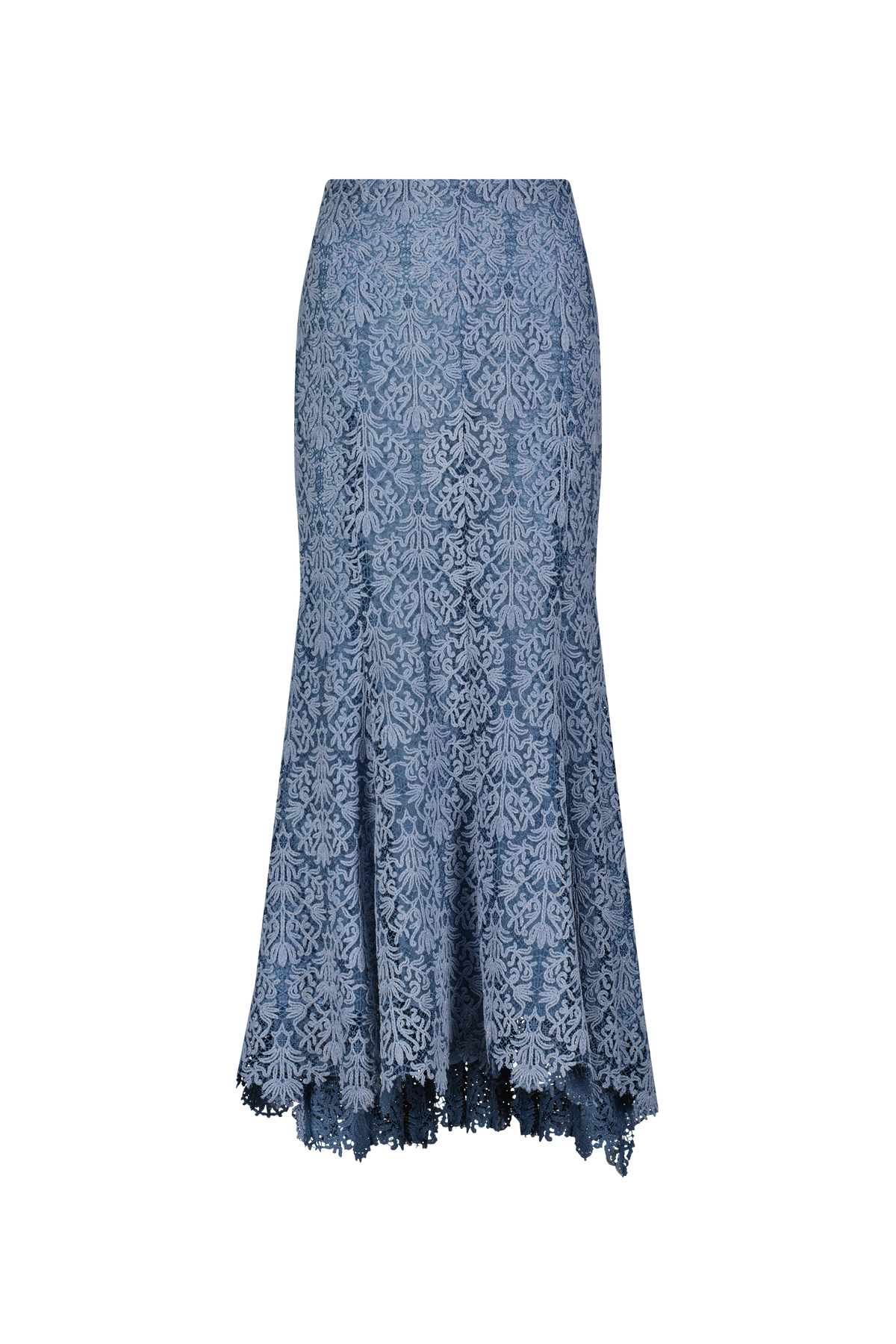 Chenille Lace Skirt in Oxford