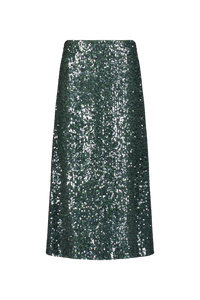 Sequin Skirt in Sage