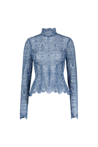 Chenille Lace Top in Oxford