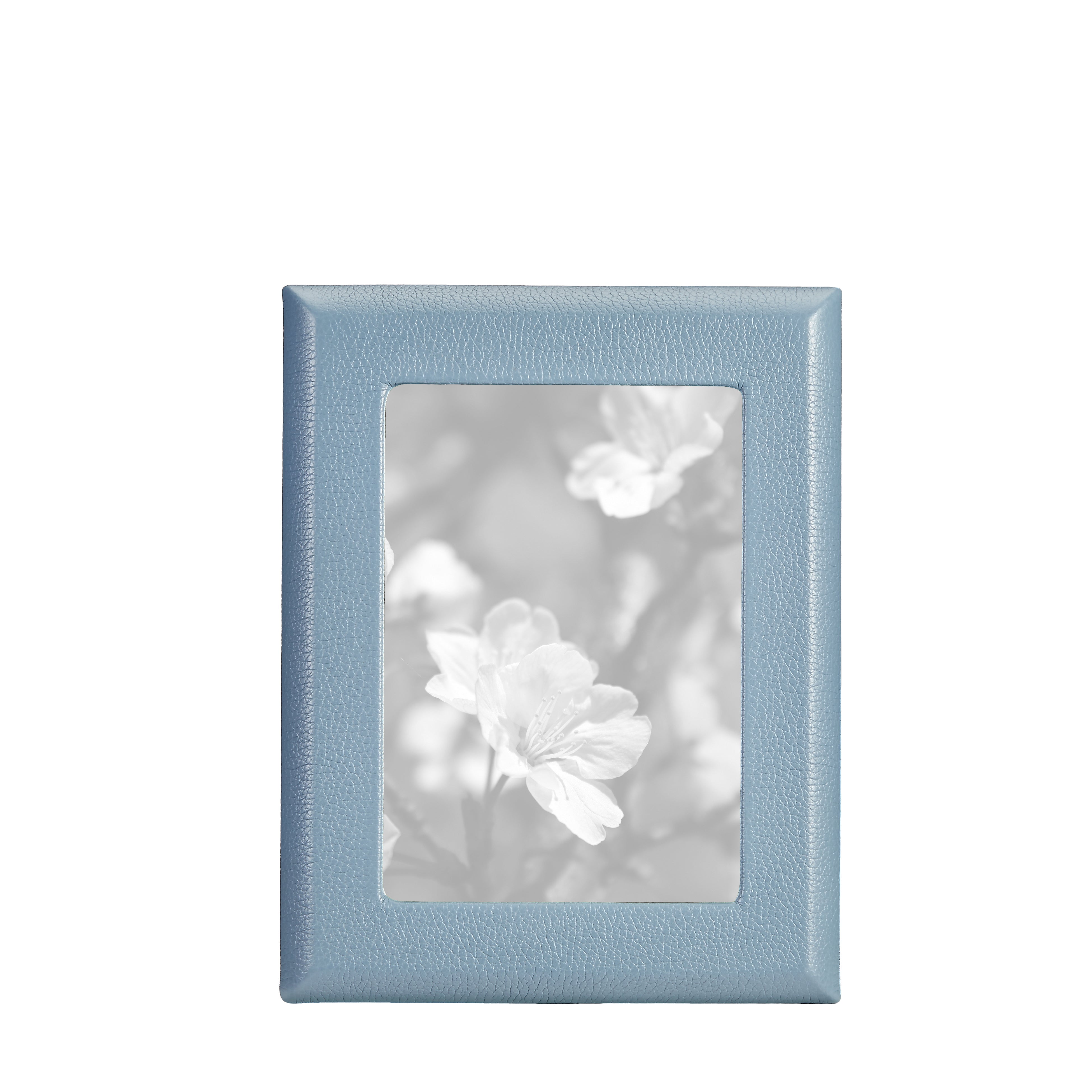 5" x 7" Studio Frame in Slate Blue Pebble Grain Leather