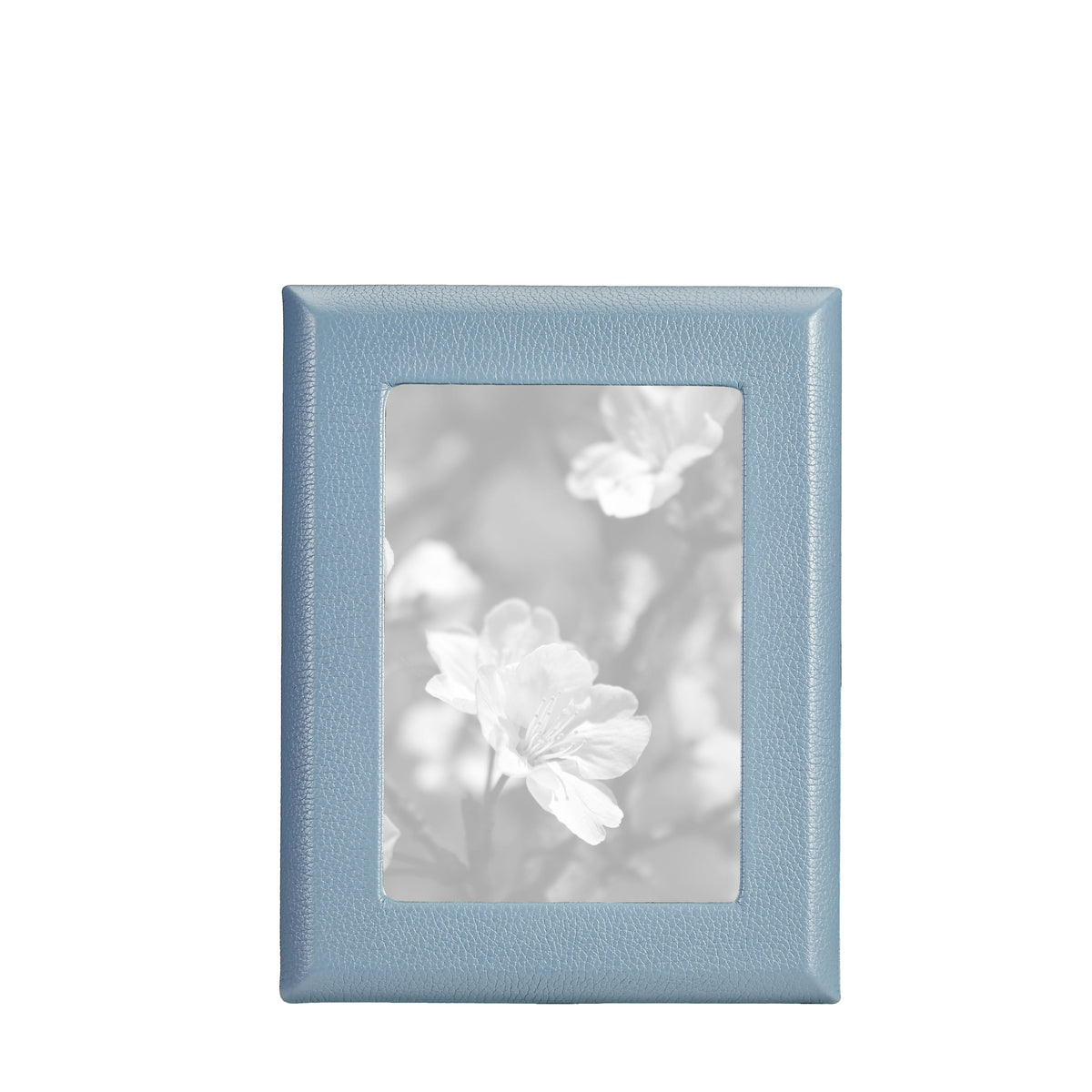 5" x 7" Studio Frame in Slate Blue Pebble Grain Leather