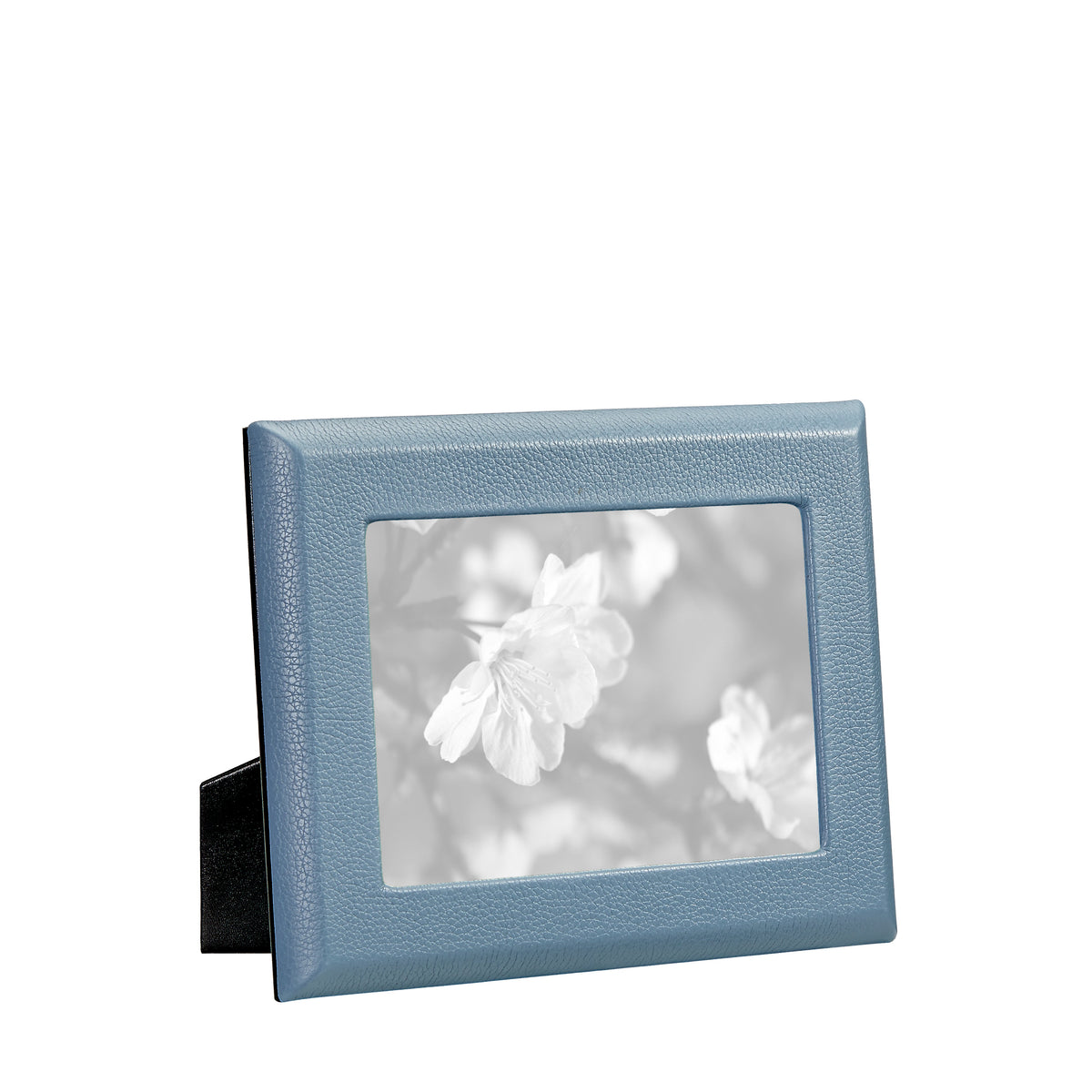 5" x 7" Studio Frame in Slate Blue Pebble Grain Leather