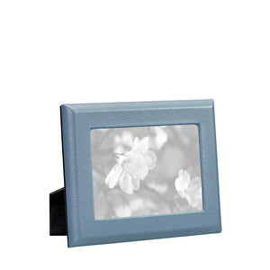5" x 7" Studio Frame in Slate Blue Pebble Grain Leather