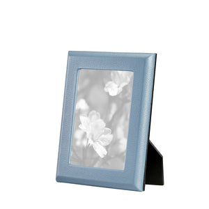 5" x 7" Studio Frame in Slate Blue Pebble Grain Leather