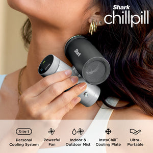 Shark ChillPill 3-in-1 Personal Cooling System, Carbon