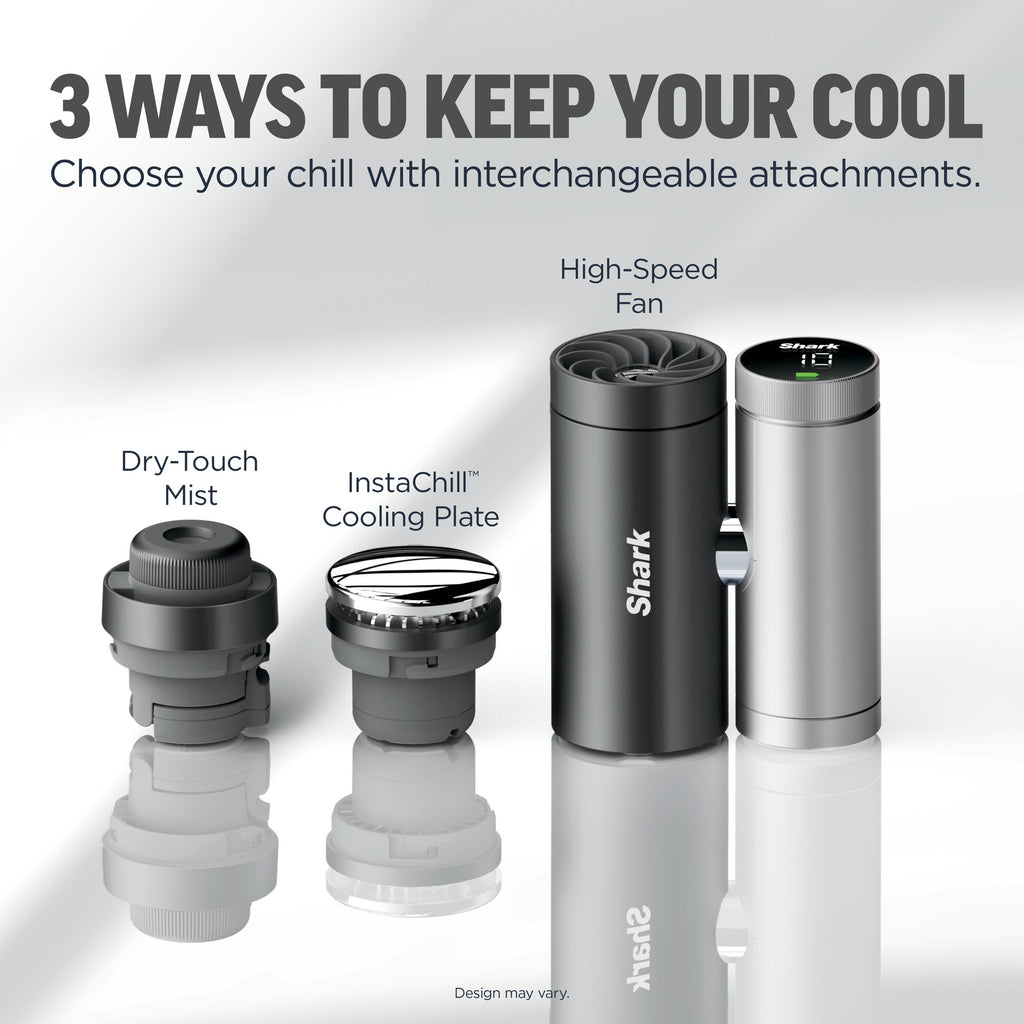Shark ChillPill 3-in-1 Personal Cooling System, Carbon