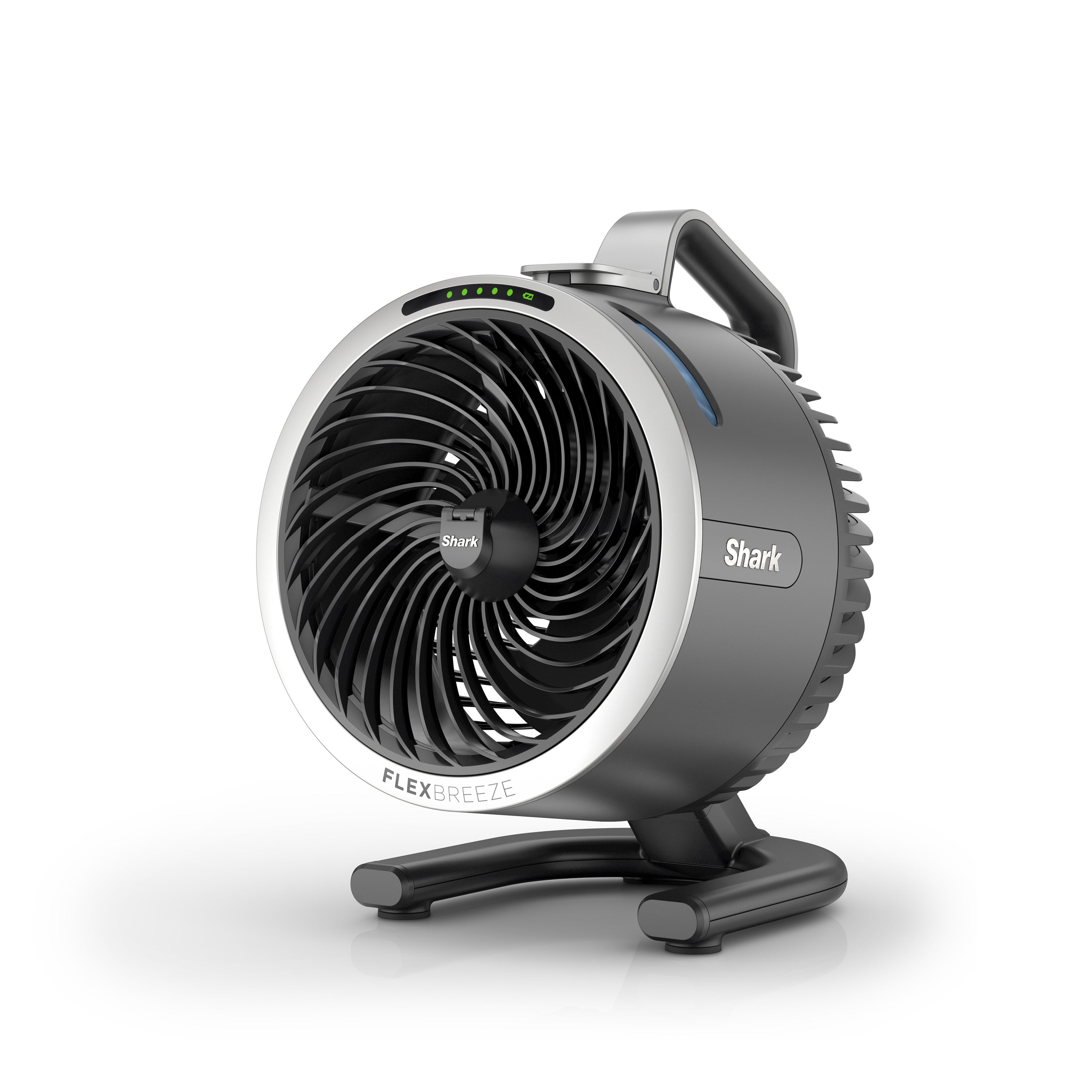 FlexBreeze HydroGo Misting Portable Fan in Dark Gray
