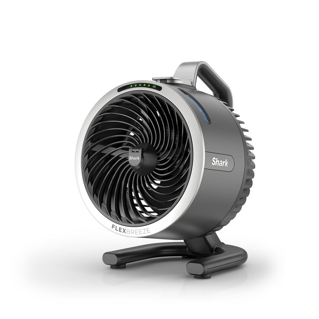 FlexBreeze HydroGo Misting Portable Fan in Dark Gray