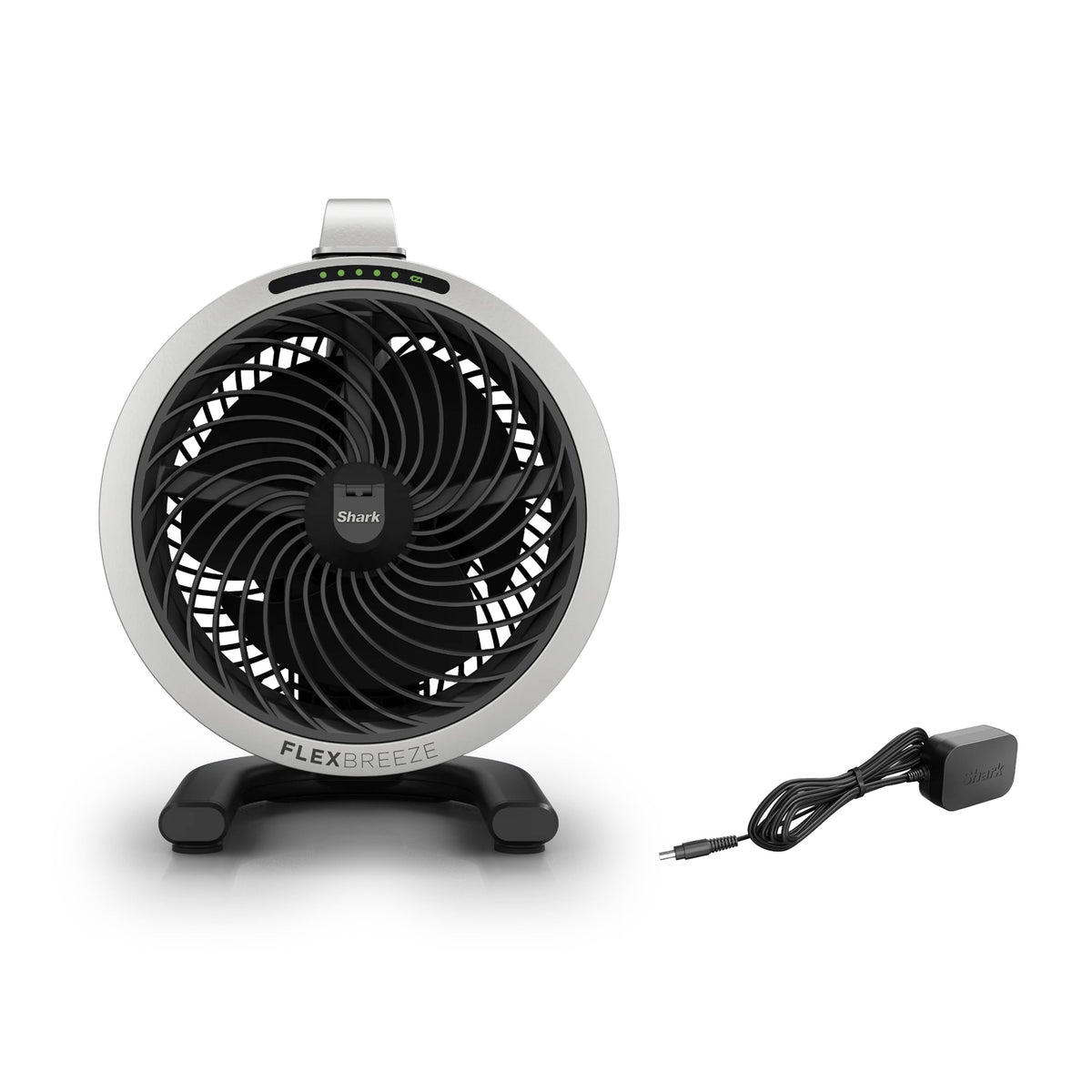 FlexBreeze HydroGo Misting Portable Fan in Dark Gray