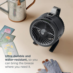 Shark FlexBreeze HydroGo Pro Fan, Graphite