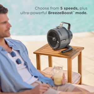 Shark FlexBreeze HydroGo Pro Fan, Graphite