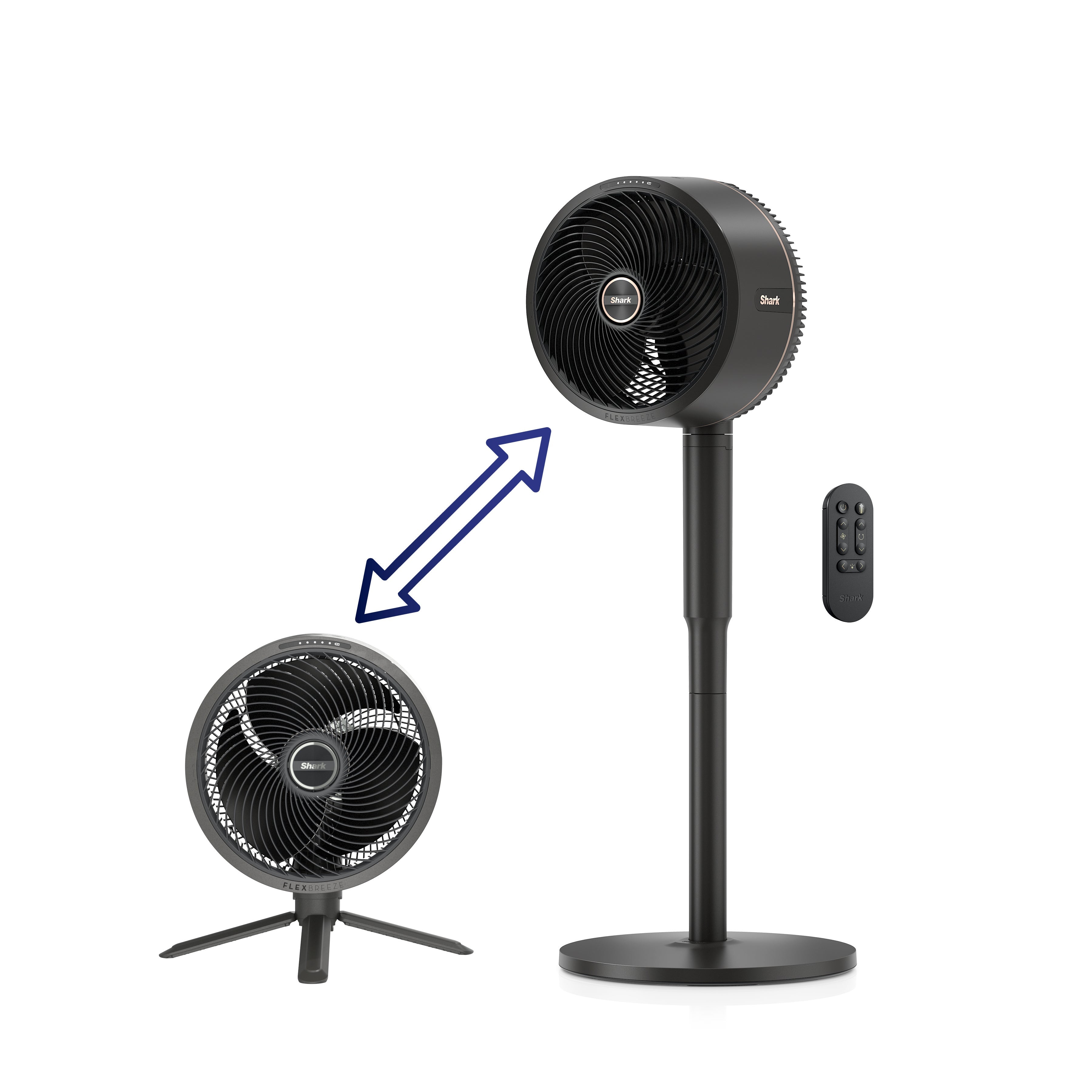 FlexBreeze Indoor & Outdoor Pedestal & Table Fan w/ Cover