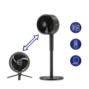 FlexBreeze Indoor & Outdoor Pedestal & Table Fan w/ Cover