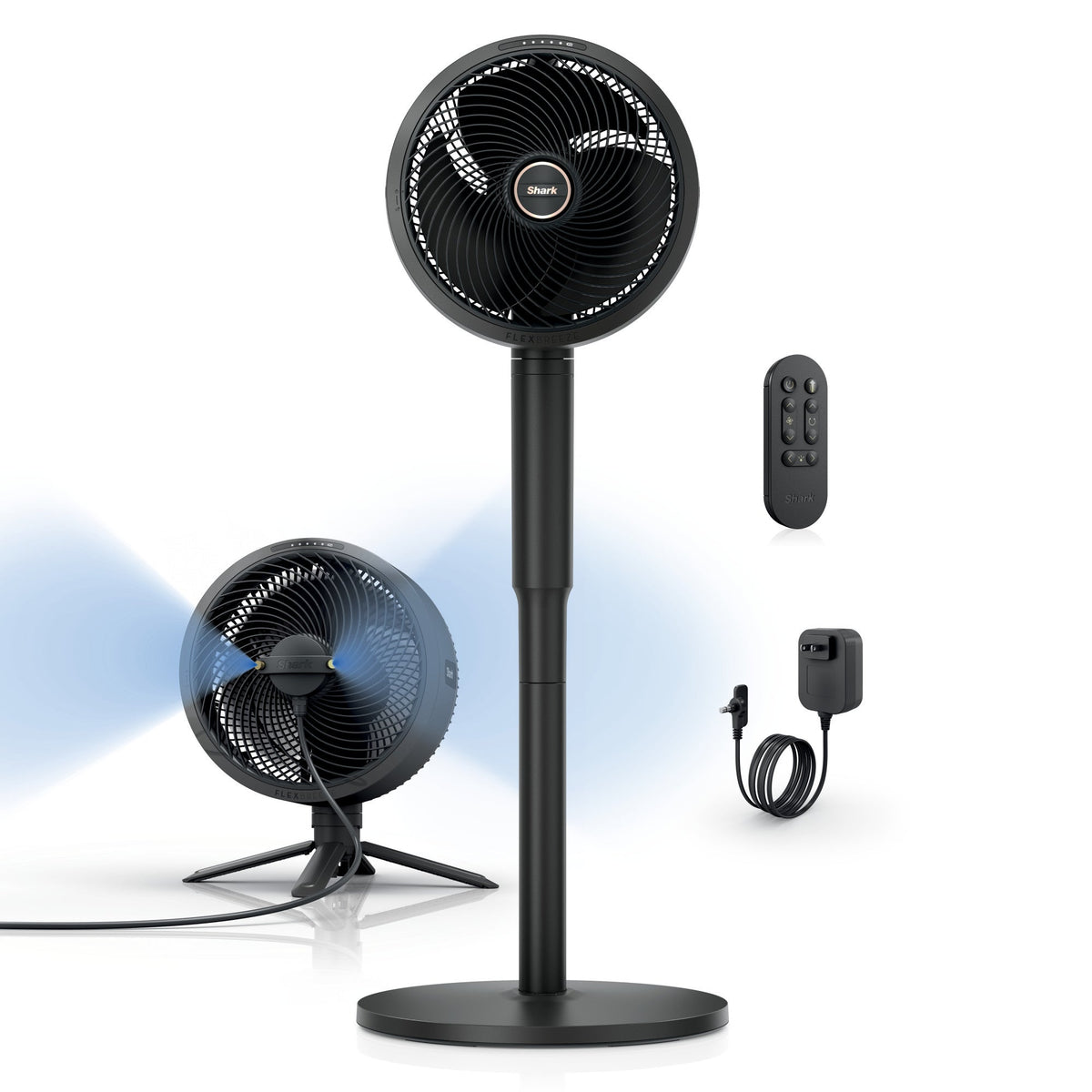 FlexBreeze Pedestal & Tabletop Indoor/Outdoor Fan w/ InstaCool Mist