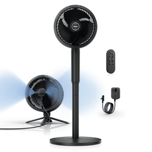 FlexBreeze Pedestal & Tabletop Indoor/Outdoor Fan w/ InstaCool Mist
