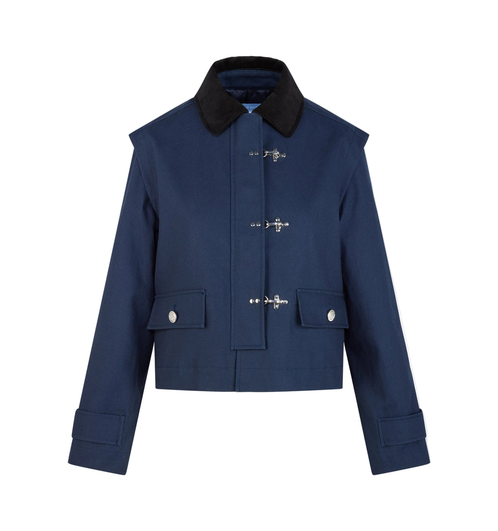 The Clarisse Jacket in Navy
