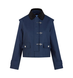 The Clarisse Jacket in Navy