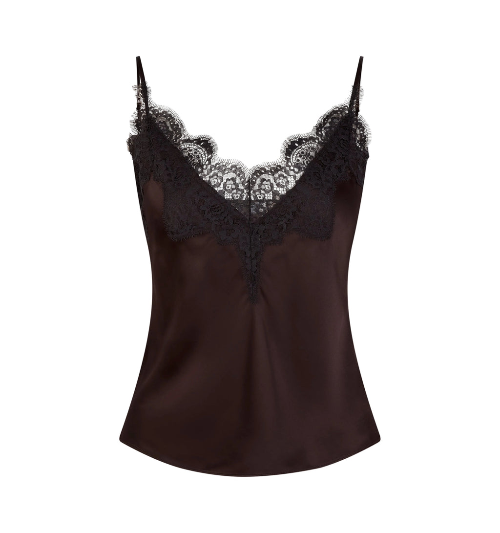 The Gracie Top in Chocolate