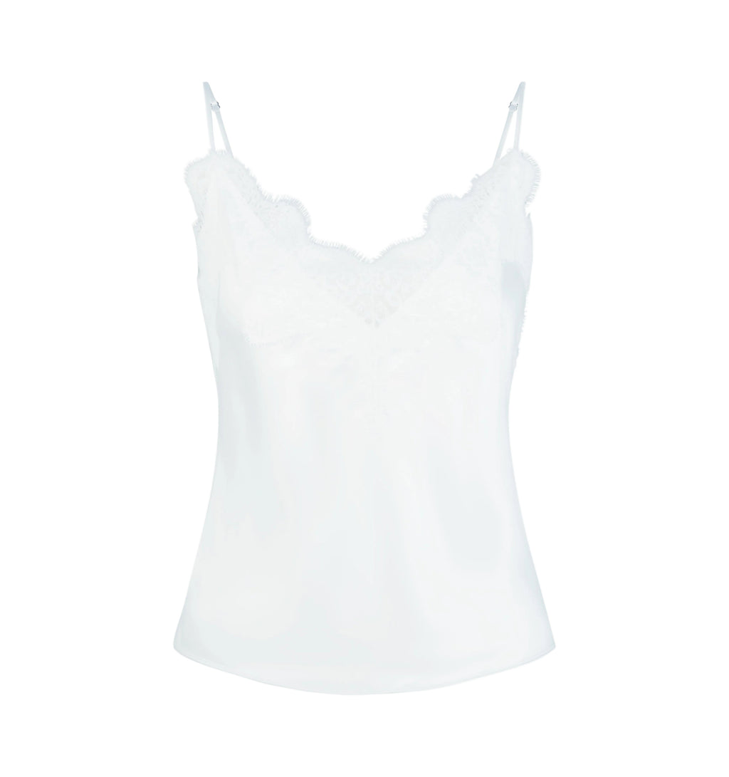 The Gracie Top in Ivory