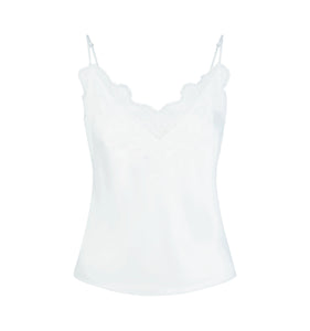 The Gracie Top in Ivory