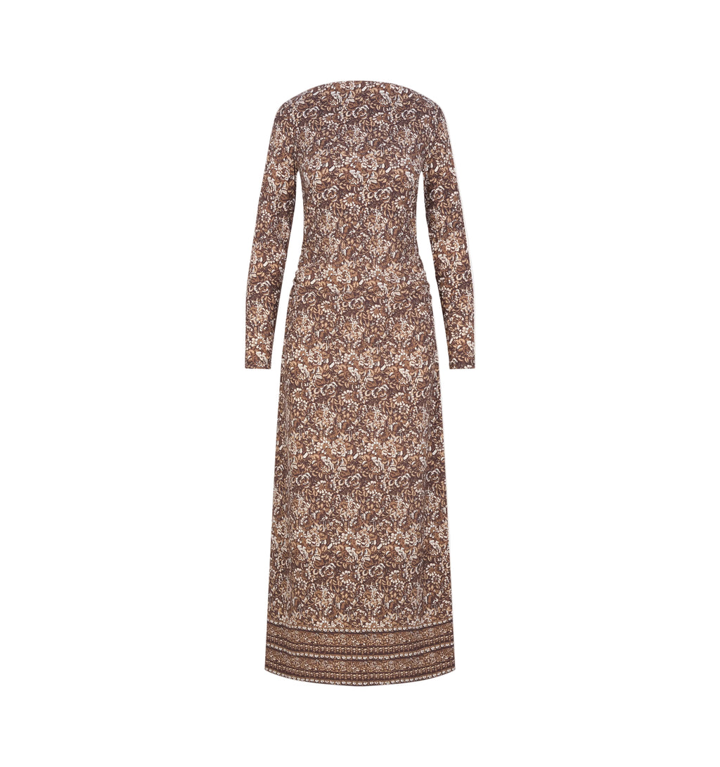 The Selene Dress in Hedgerow Tapestry