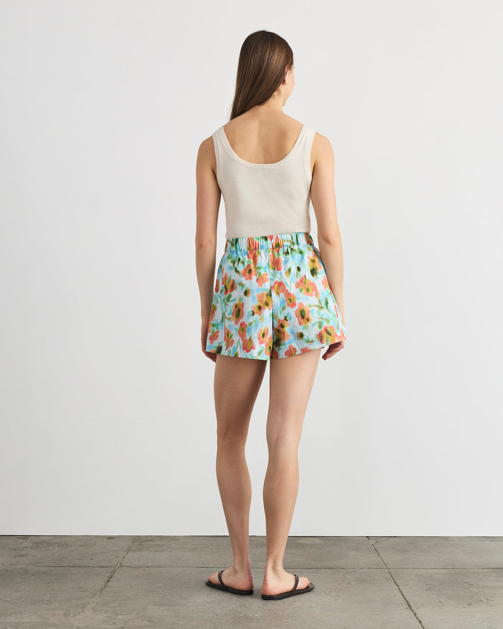 Fallon Short in Powder Blue Multi